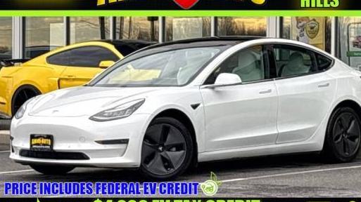 TESLA MODEL 3 2020 5YJ3E1EB9LF720207 image